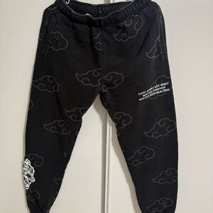 Darc Sport Naruto Black Cloud Sweatpants Joggere